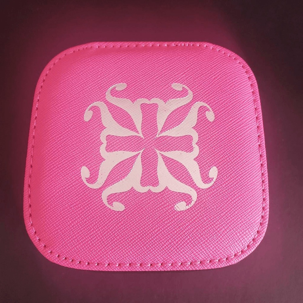 Rustic Cuff New Monique Python Side Cut Hot Pink … - image 7